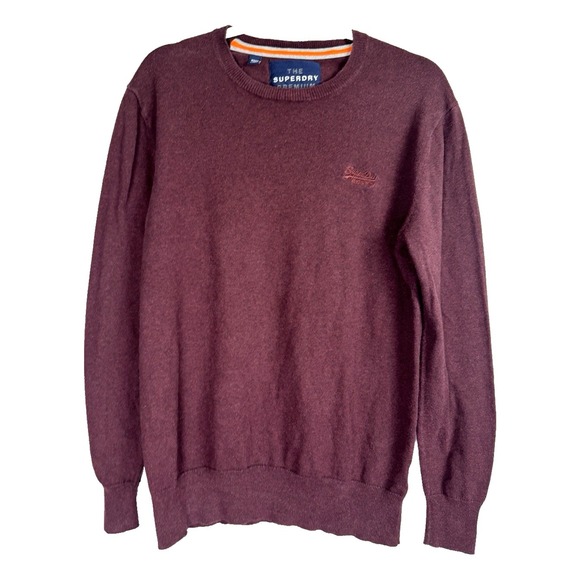 Superdry Other - Superdry No 54 Mens Large Cotton Cashmere Blend Sweater Lightweight Classic Prep